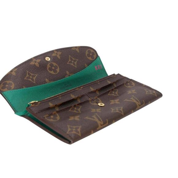 Louis Vuitton Long Monogram LV Emily Luxury Rouge Wallet LV-0619N-0005 - Picture 8 of 10